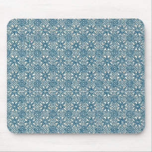 Keltischer Knoten-aquamarines blaues Muster Mousepad