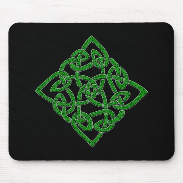Keltischer Knoten - Diamant Mousepads (Vorne)