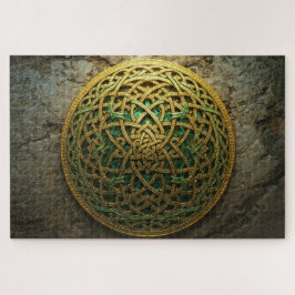 Keltischer Knoten Mandala Puzzle