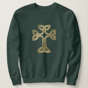 Keltischer Kreuzknochen Sweatshirt