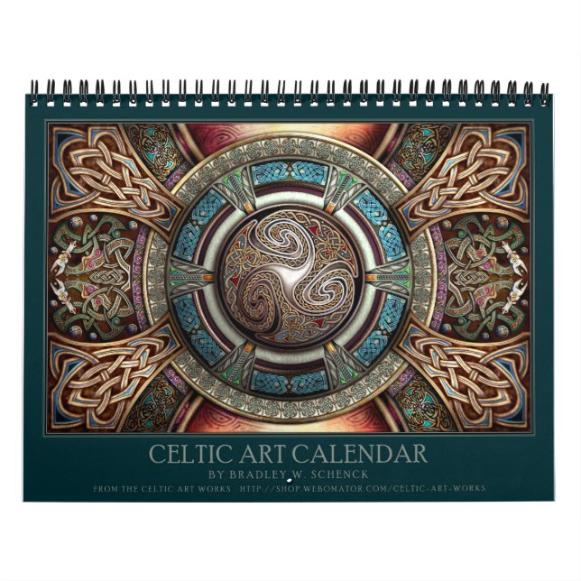 Keltischer Kunst-Kalender Kalender (Titelbild)