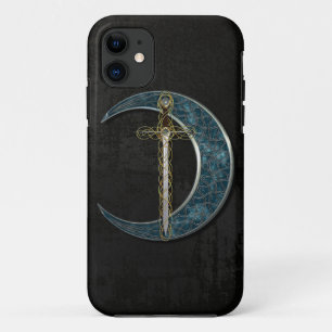 Keltischer Mond und Klinge Case-Mate iPhone Hülle