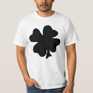 Keltischer Suche-"Klee-" grundlegender T - Shirt
