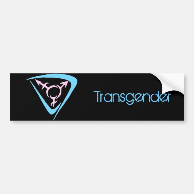 keltischer Transport, Transgender Autoaufkleber (Vorne)