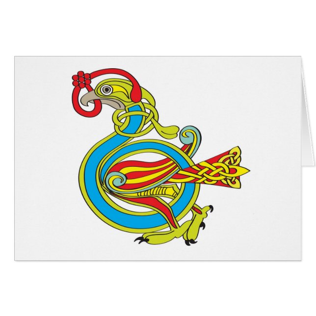 Keltischer Vogel (Vorderseite (Horizontal))