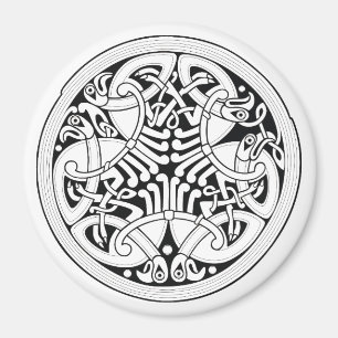 keltischer Vogelmagnet Magnet