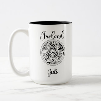 Keltischer Zweifarben-Becher, 0,44 l Zweifarbige Tasse