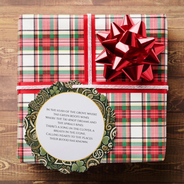 Keltisches Blüten-Ornament Karte (Insitu (Geschenk))