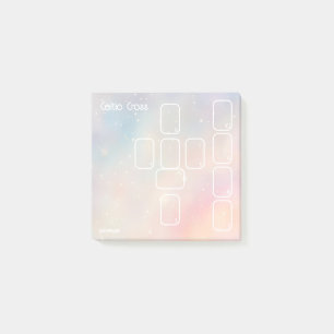 Keltisches Cross-Tarot (klein, pastellfarben) Post-it Klebezettel