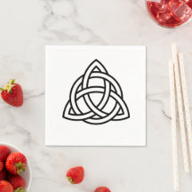 Keltisches Dreifach-Knoten Triquetra-Symbol