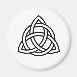 Keltisches Dreifachknoten-Triquetra-Symbol Magnet