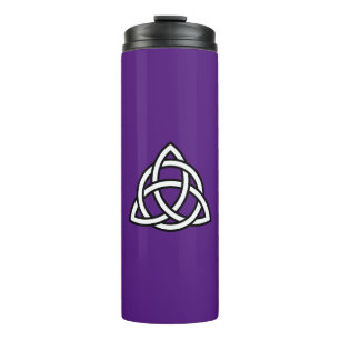 Keltisches Dreifachknoten-Triquetra-Symbol Thermosbecher