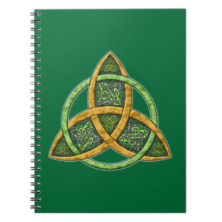 Keltisches Dreiheits-Knoten-Notizbuch Notizblock