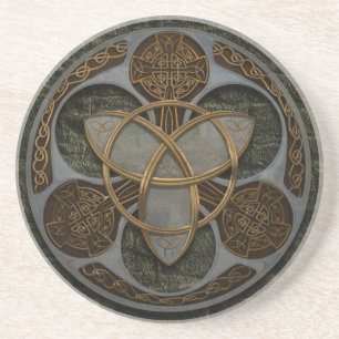 Keltisches Dreiheits-Schild Untersetzer