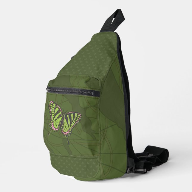 keltisches Frack Crossbody Bag (Rechte Ecke)