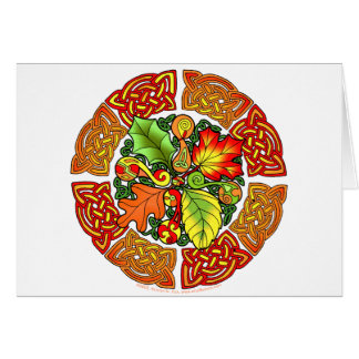 Keltisches Herbst-Blätter