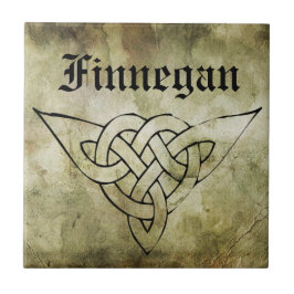 keltisches irisches symbolisches Familienname Fliese