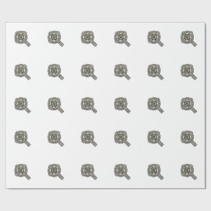 Keltisches Knoten-Kreuz Geschenkpapier