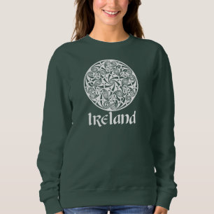 Keltisches Knoten-Medaillon-runder Entwurf, Sweatshirt