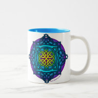 Keltisches Knoten-Medaillon-Tasse _cooles