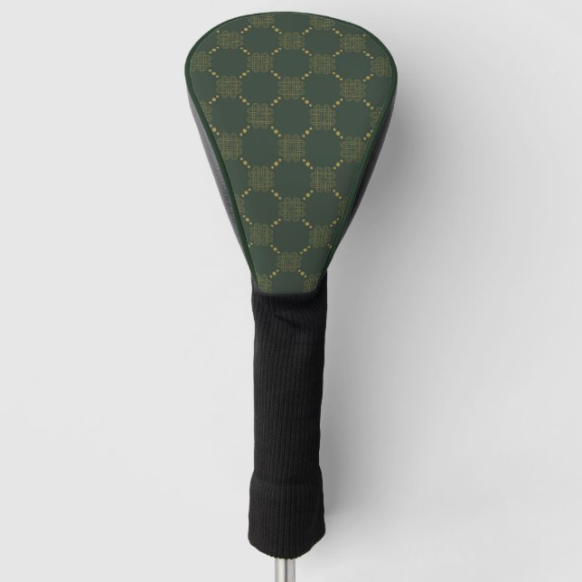 Keltisches Knoten-Muster Golf Headcover (Vorderseite)