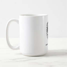 Keltisches Knoten-T-Shirt, Symmetrischer Schild Kaffeetasse