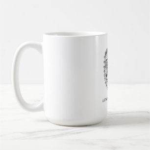 Keltisches Knoten-T-Shirt, Symmetrischer Schild Kaffeetasse