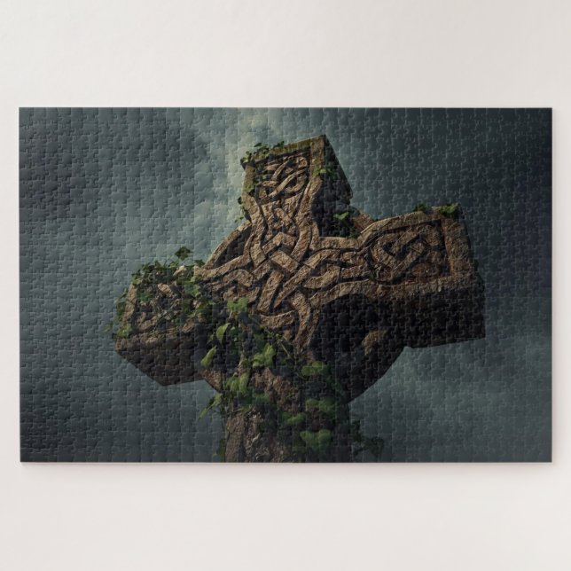 Keltisches Knotenkreuz-Jigsaw-Puzzle Puzzle (Horizontal)