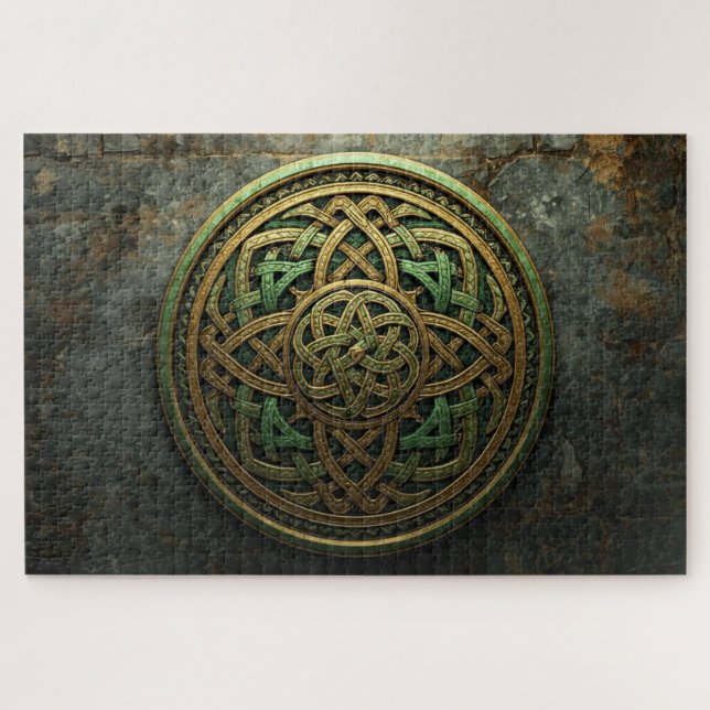 Keltisches Knotenmandala-Puzzle Puzzle (Horizontal)
