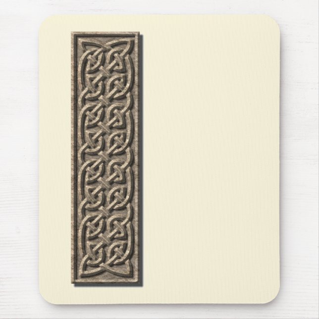 Keltisches Knotenmuster - Stein 2 Mousepad (Vorne)