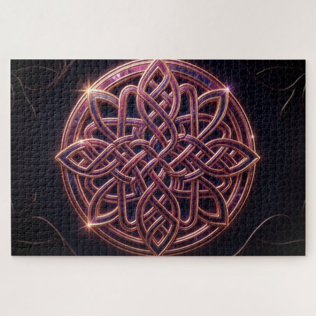 Keltisches Knotenpuzzle Puzzle (Horizontal)