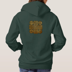 Keltisches Knüpfarbeit-Kreuz Hoodie