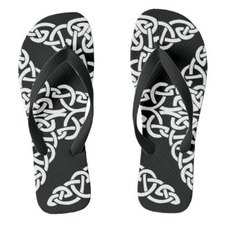 Keltisches Kreuz 2 Erwachsene Flip Flops
