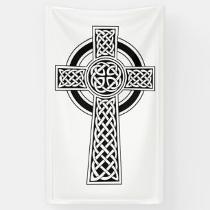 Keltisches Kreuz Banner