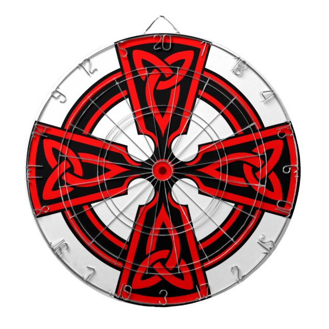 KELTISCHES KREUZ - DARTSCHEIBE (vorne)