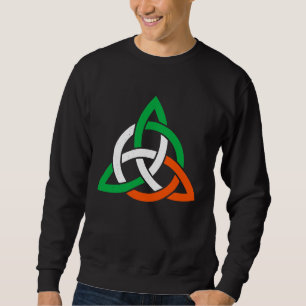Keltisches Kreuz Dreifaltigkeitsknoten Triquetra I Sweatshirt