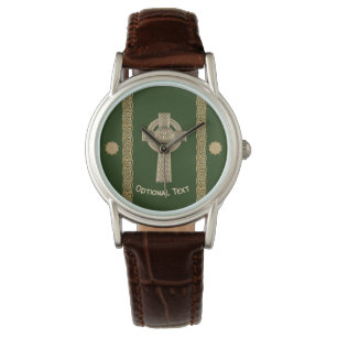 Keltisches Kreuz-Gewohnheit Armbanduhr
