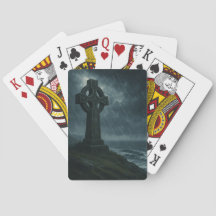 Keltisches Kreuz in der Sturmsee