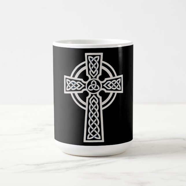 Keltisches Kreuz Kaffeetasse (Mittel)
