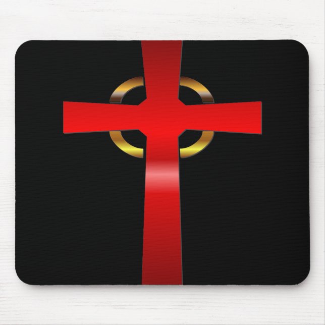 Keltisches Kreuz Mousepad (Vorne)