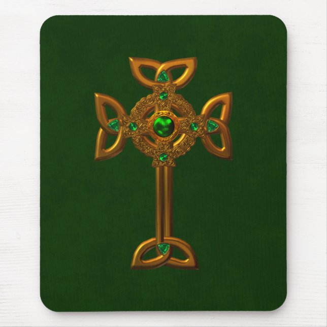 Keltisches Kreuz Mousepad (Vorne)