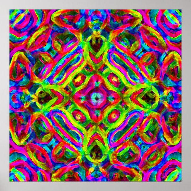 keltisches Kreuz. Poster (Vorne)