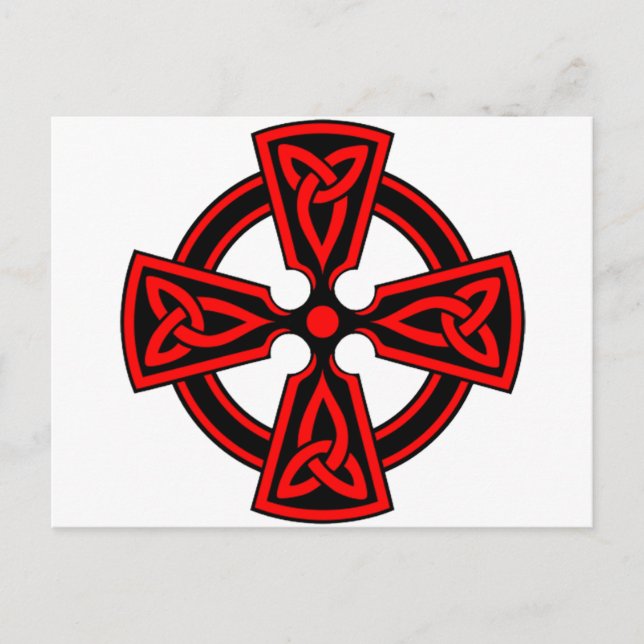 Keltisches Kreuz Postkarte (Vorderseite)