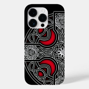 keltisches Kreuz rot Case-Mate iPhone 14 Pro Hülle