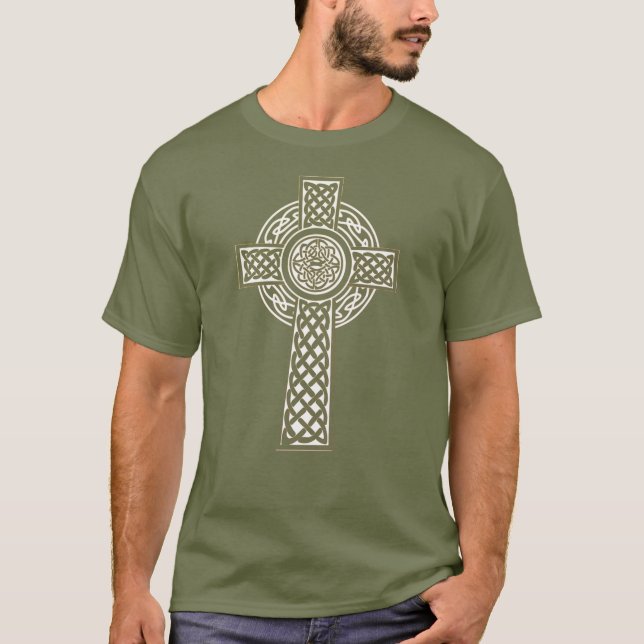 keltisches Kreuz-Shirt T-Shirt (Vorderseite)