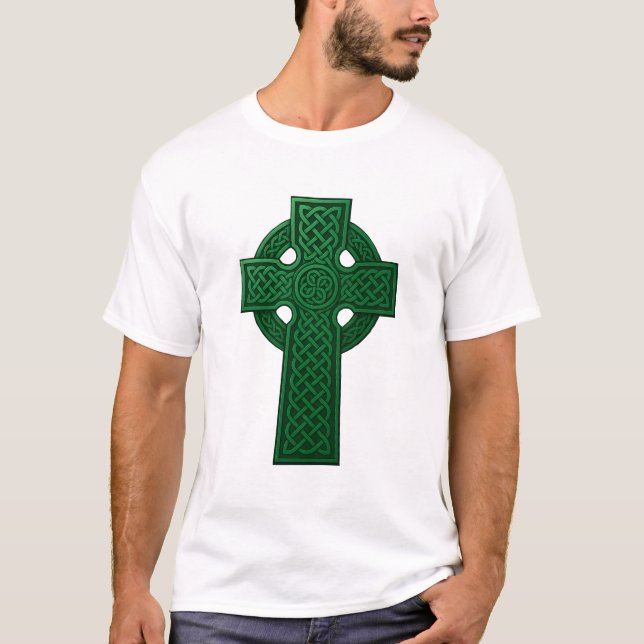 Keltisches Kreuz T-Shirt (Vorderseite)