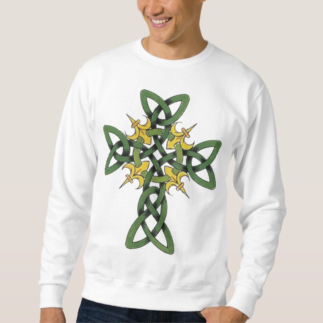 Keltisches Kreuz-T - Shirt (Vorderseite)