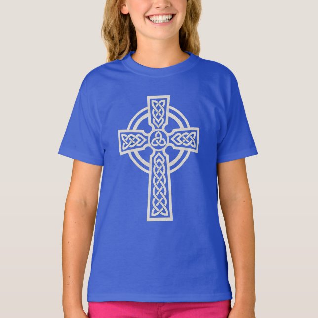 Keltisches Kreuz T-Shirt (Vorderseite)