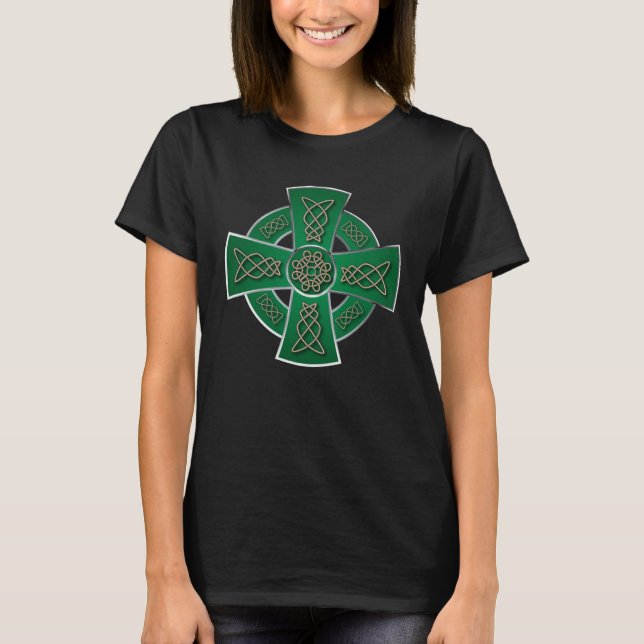 Keltisches Kreuz T-Shirt (Vorderseite)
