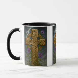 Keltisches Kreuz Tasse